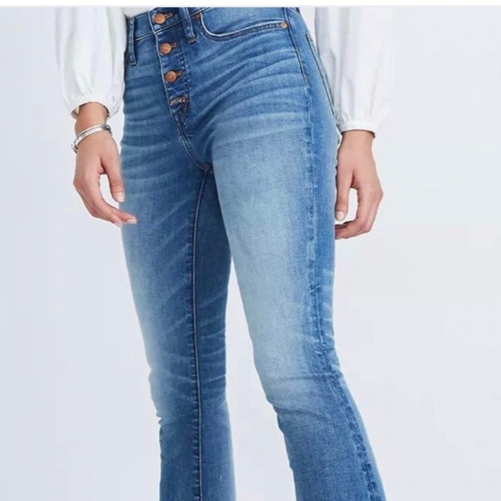 New Madewell Cali Demi boot cut jeans, size 25